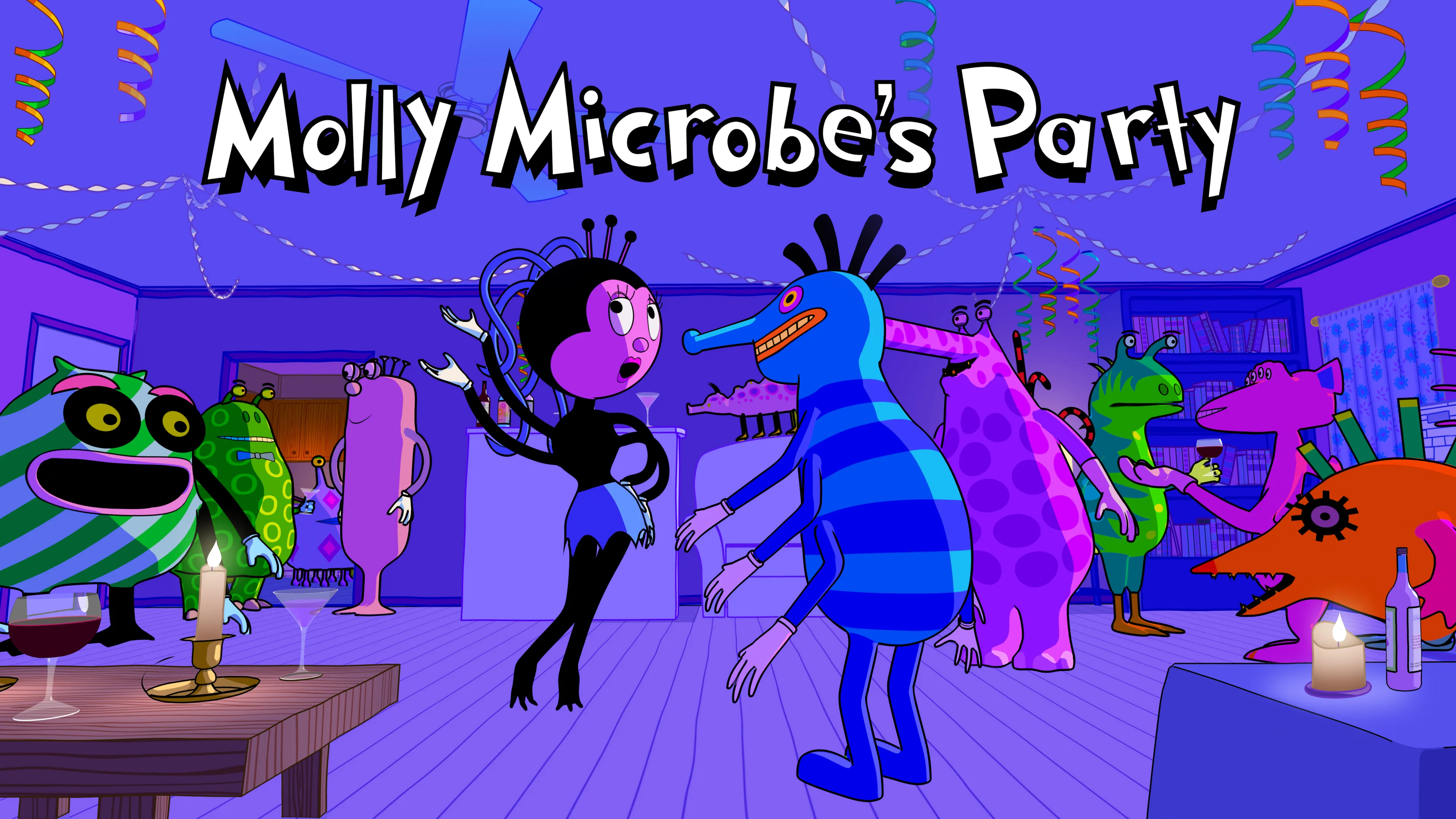 Molly Microbe's Party poster